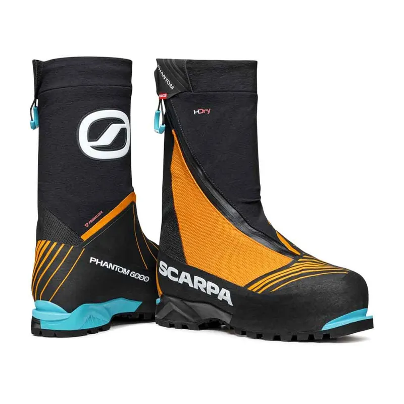 Scarpa Mens Phantom 6000 HD Boot - Black-Bright Orange-4